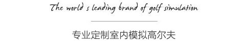 專業(yè)定制室內模擬高爾夫